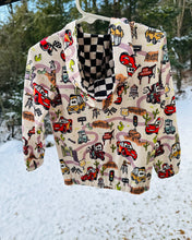 Load image into Gallery viewer, Cars Checkered Hoodie
